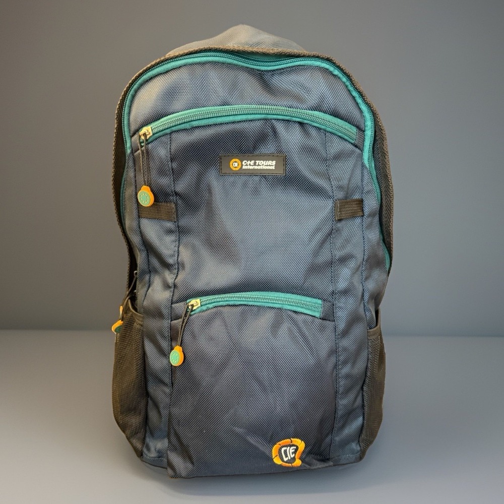 CIE Tours Ireland Scotland Travel Hiking Backpack with Bottle Holder & Key Ring
